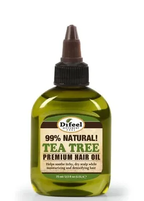 Difeel Tea Tree Premium Hair Oil  Assorted (2.5oz/75ml) • £8.99