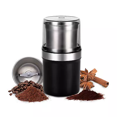 Rich Flavor Coffee Grinder With Pure Motor Electric Stainless Steel Bowl • £45.13