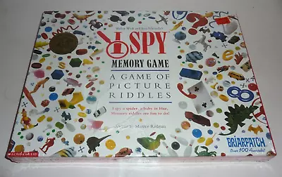 I SPY MEMORY GAME Card Tile Game Learning Game New Sealed Vintage 1995 • $12.99
