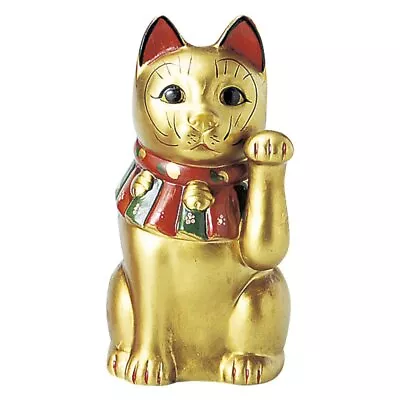 Antique Taisho Cat Small (Friday) [19.5cm 290g] [Lucky Cat] | Restaurants Inns • $47.96