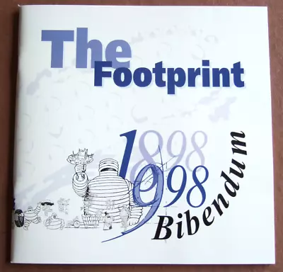 1998 Michelin Man Bibendum Centenary Celebration Booklet Literature & Folder. • £20
