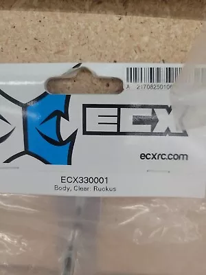 ECX330001 Ecx RUCKUS CLEAR BODY  • $40
