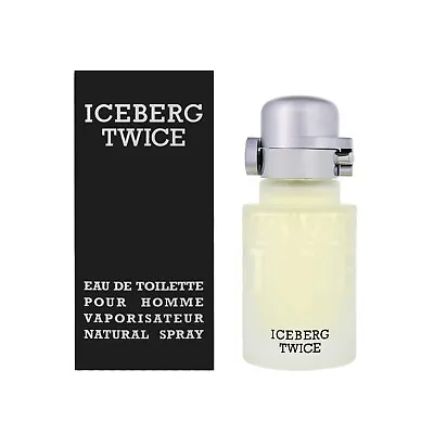 £19.99 • Buy Iceberg Twice Pour Homme 75ml - 125ml Eau De Toilette Aftershave Spray For Men