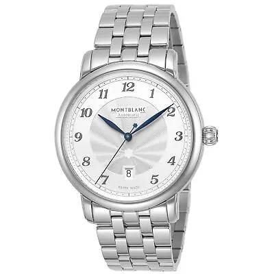 Montblanc STAR Men's White Automatic Ref. 117324 Watch Brand • $1450