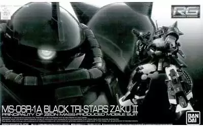 RG 1/144 MS-06R-1A Black Tri-Star Zaku II PREMIUM BANDAI P-Bandai • $63.83