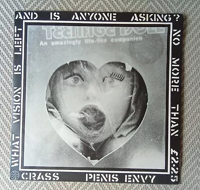 Crass * 'penis Envy' * (anarchist) Punk Lp With Fold-out Poster Sleeve * Ex! • £20