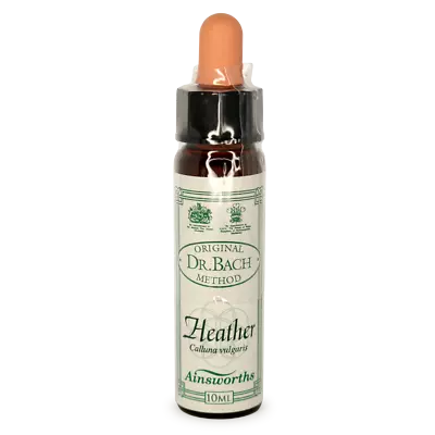 Ainsworths Bach Flower Essence - Heather 10mL - Dr Bach Remedy • $23.71