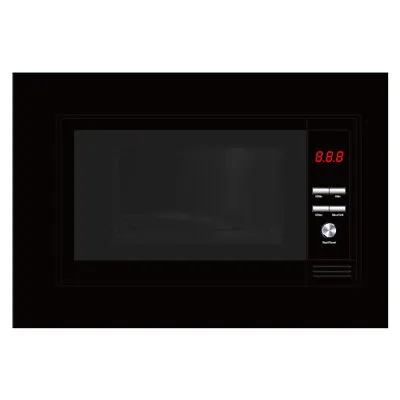 AG Black Integrated Microwave With Grill 20L • £192.61