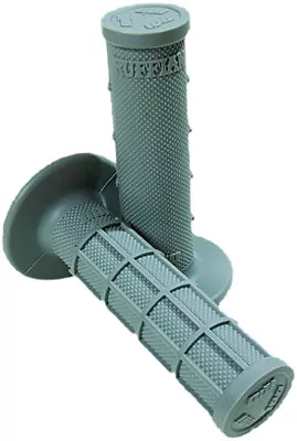 New ODI MX Single-Ply Half Waffle Grips Gray Dirtbike  • $13.95