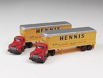 Classic Metal Works 51101 N Mini Metals Hennis Tractor Trailers (Pack Of 2) • $8.99