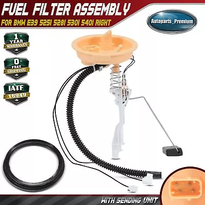 Right Fuel Filter W/ Sending Unit &Seal Assembly For BMW E39 525i 528i 530i 540i • $85.99