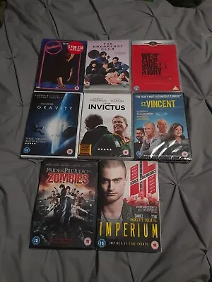 Dvd Bundle Joblot. X8 Movies Brand New And Sealed • £3.45