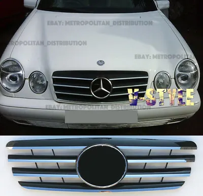 Mercedes E W210 Saloon 2000-03 Grille AMG Look Central Star E55 E200 E240 E320 • $157.91