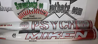 New Miken Psycho SuperMax Maxload 34 28 SPSYMA HOT Softball Bat NIW 2014 Rare  • $399.99