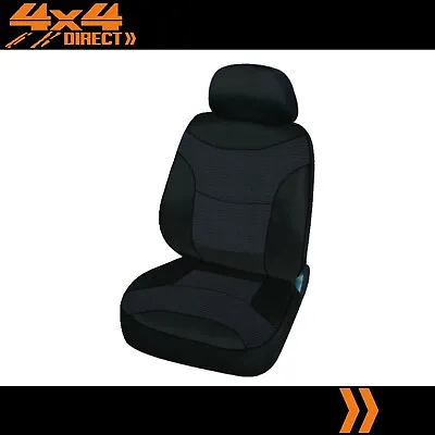 Single Black Modern Jacquard Seat Cover For Mazda T4000 • $99
