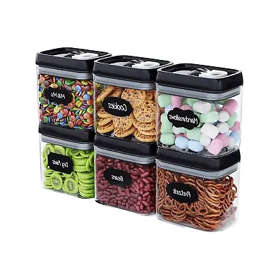 6 Pcs Airtight Chef's Path Food Storage Container Set - All Same Size • $34.99