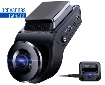 $343.40 • Buy S1 4K Hidden Dash Cam Built In GPS Speed, Dual 1080P Front And Rear Car Camera W