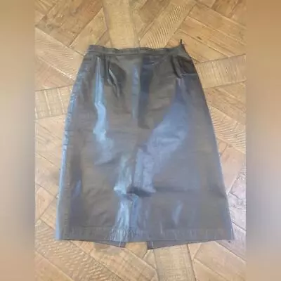 Marco Morani Millano Leather Skirt Vintage 13 In Waist. • $26.60