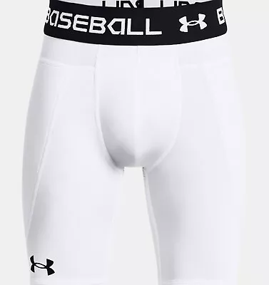 2023 Under Armour Boys UA Utility Baseball Sliding Shorts W/Cup Sliding Short • $31.52