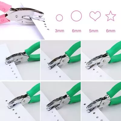 Handmade Scrapbooking Punches Hole Punch Embossing Device Paper Shaper Cutter • £5.97