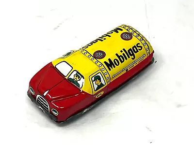 Mobile Gas Truck Friction Tin Litho 3 1/4 • $29.99