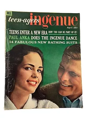 VTG Teen-Agers Ingenue Magazine April 1961 Paul Anka Does Ingenue Dance No Label • $13.50