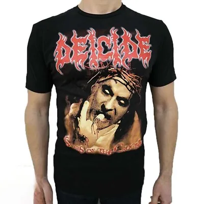 DEICIDE Scars Of The Crucifix   Black T-Shirt Morbid Angel • $20.99