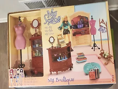 NRFB My Scene My Boutique Playset 2003 Mattel Barbie Dresser & Mannequin Set • $80