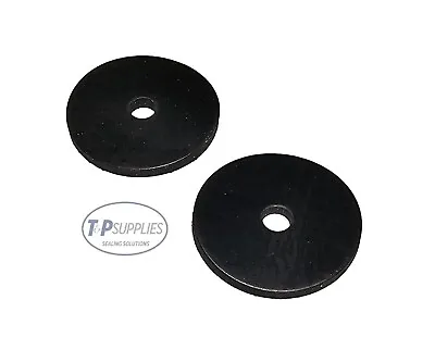 Solid Neoprene Rubber Washer 1.5mm Thick X2 - Pick Your Own Size Upto 100mm Dia • £3.25