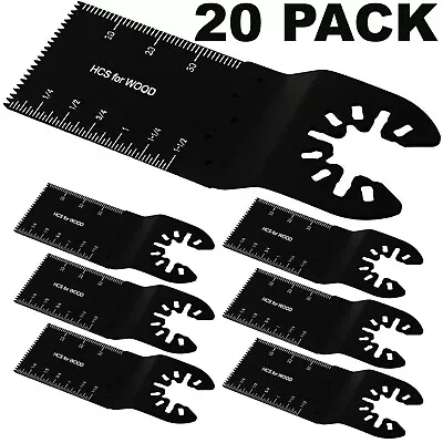 £7.95 • Buy 20pcs Oscillating Multi Tool Blade Saw Blades Wood Metal Cutter For Dewalt Fein
