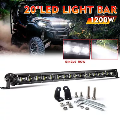 Ultra Slim 20'' LED Light Bar Spot Off Road 4WD UTV ATV SUV Truck Pickup Lamp 22 • $29.89