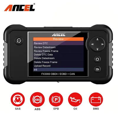 Four Systems Car Diagnostic Scan Tool OBDII Code Reader OIL EPB BMS Reset Tools  • $237.49