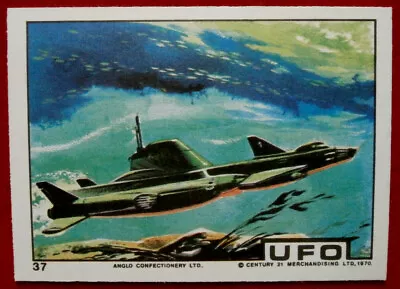 UFO - Card #37 - Skydiver - Mint Condition - Anglo 1970 • $42.26