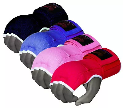 Boxing Gel Gloves Hand Wraps Punch Bag Inner Glove MMA Martial Arts Gear UFC  • £4.99