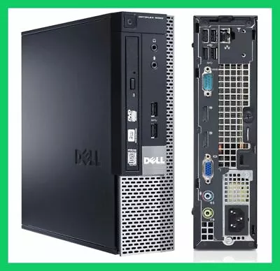 Dell Pc Usff Optiplex 9020 Intel Core I5 4590s 3.0ghz 8gb 240gb Ssd Dvdrw Win10 • $135