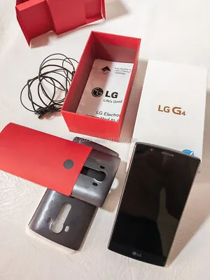 $80 • Buy LG G4 (LG-H815K) - Android 6 With Box & 2 Unused Original Back Covers