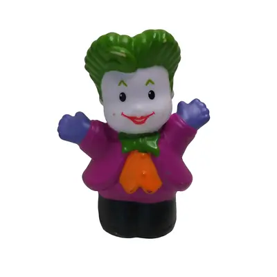$4 • Buy Fisher Price Little People DC Super Hero Friends Joker Plastic Toy 2011 2.75 