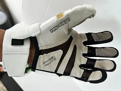 Maverik M4 12”  LEFT HAND Lacrosse Glove ***ONE GLOVE***. White And Black. CLEAN • $25.75