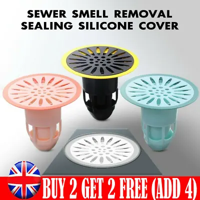£4.99 • Buy Waste Catcher Stopper Floor Drain Shower Bath Hair Trap Plug Hole Sink Strainer