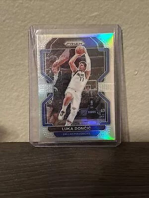 2021-22 Panini Prizm #223 Luka Doncic Silver Holo Dallas Mavericks • $0.99