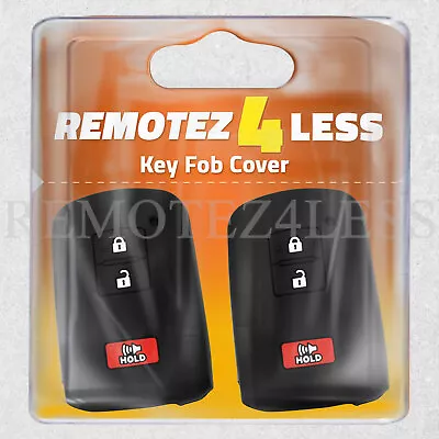 2 Key Fob Cover For 2015 2016 2017 2018 Toyota Tacoma Remote Case Skin Jacket • $9.95