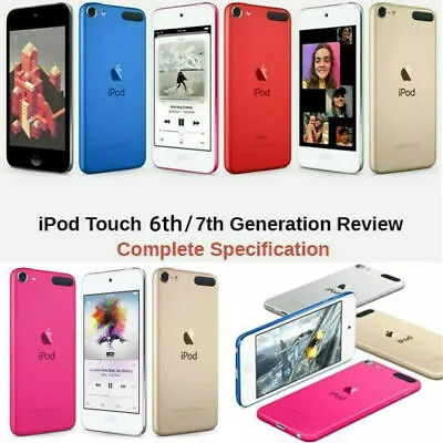 £109.19 • Buy Apple IPod Touch 5TH 6TH 7TH 16GB,32GB,64GB,128GB-(All Colors)