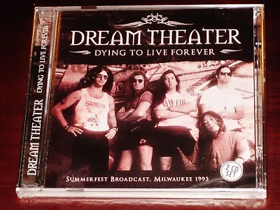 $16.95 • Buy Dream Theater: Dying To Live Forever - Summerfest, Milwaukee 1993 2 CD Set NEW