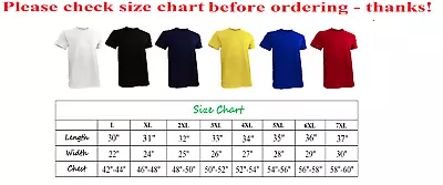 Mens Big And Tall Shirts (Short Sleeve Round Neck) - S To 7XLT • $9.99