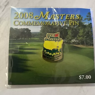 2008 Masters Augusta National Commemorative Golf Pin Trevor Immelman Winner • $12.99