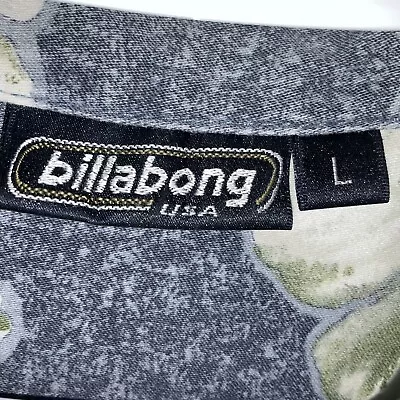 Billabong Shirt VINTAGE Retro 1990s Single Heim Rare Hawaiian Surf Skate Shirt L • $20