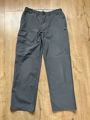 Craghoppers Kiwi 30R Walking Hiking Trousers Light Grey  W30 L27.5 • £12.99