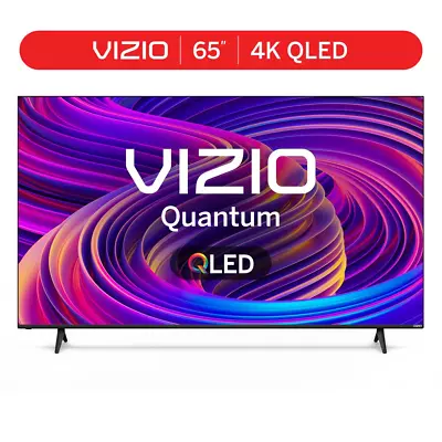 VIZIO TV 65-Inch Class Quantum 4K QLED HDR Smart Television Entertainment NEW • $826.29