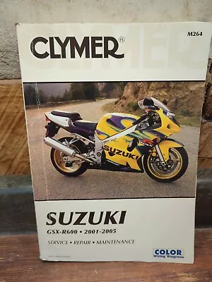 $29.99 • Buy Clymer Repair/Service Manual '01-05 Suzuki GSX-R600 (M264)