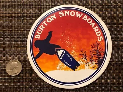 ULTRA RARE—VINTAGE (1985) Original BURTON SNOWBOARDS Decals (NEW) • $69